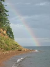 Rainbow over Baikal